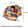 Adesivo de Parede Buraco Falso One Piece Mod01:60 X 51 Cm - 2