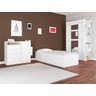 Quarto Juvenil Tókio Com Cama - Branco - Art In Móveis - 2