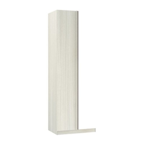 Guarda-roupa Solteiro Luciane Canto Reto Direito e Esquerdo Prime Plus 1 Porta 80 Cm