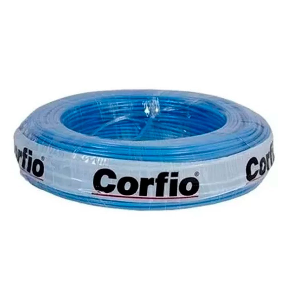 Cabo Flexível 1,5mm x 100m Azul Corfio - 1