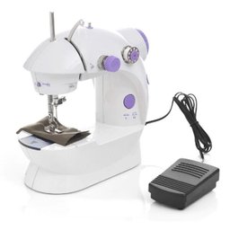 Mini Maquina de Costura Domestica Luz LED Portátil Bivolt Compacta - 3