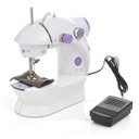 Ver imagem 3 de Mini Maquina de Costura Domestica Luz LED Portátil Bivolt Compacta