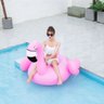 Boia Flamingo Gigante Inflavel Piscina 1.50 metros Praia Flutuante Festa Lazer - 5