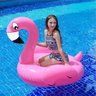 Boia Flamingo Gigante Inflavel Piscina 1.50 metros Praia Flutuante Festa Lazer - 2