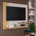 Ver imagem 1 de Painel Dunas para TV de até 50 - Off White/Natural