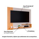 Ver imagem 3 de Painel Dunas para TV de até 50 - Off White/Natural