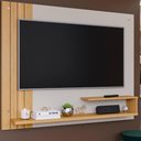 Ver imagem 4 de Painel Dunas para TV de até 50 - Off White/Natural