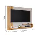 Ver imagem 5 de Painel Dunas para TV de até 50 - Off White/Natural