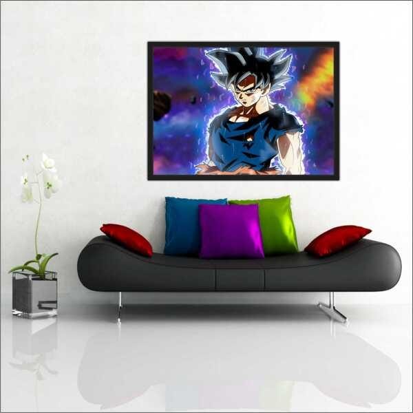 Quadro Decorativo Desenhos Dragon Ball Z Goku em Promoção na Americanas