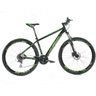 Bicicleta Venzo Aro 29 27V Camb Acera Susp com Trava Freio Hidráulico - PRETO E VERDE - 15 - 13