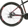 Bicicleta Venzo Aro 29 27V Camb Acera Susp com Trava Freio Hidráulico - PRETO E VERDE - 15 - 15