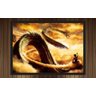 Quadro Decorativo Dragon Ball Goku Anime Desenho Salas Decorações Interiores Com Moldura - 1