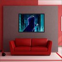 Ver imagem 2 de Quadro Decorativo Coringa Joker Batman Super Heróis Salas Decorações Interiores Com Moldura