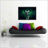 Quadro Decorativo Coringa Joker Batman Super Heróis Salas Decorações Interiores Com Moldura - 2
