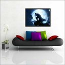 Ver imagem 1 de Quadro Decorativo Batman Super Heróis Salas Decorações Interiores Com Moldura