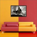 Ver imagem 3 de Quadro Decorativo Batman Super Heróis Salas Decorações Interiores Com Moldura
