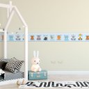 Ver imagem 1 de Faixa Infantil- Turminha do Safári Azul - 25m