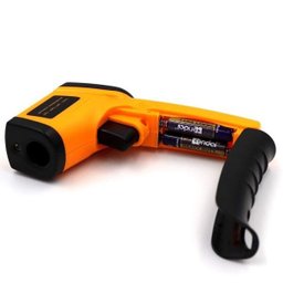 Termometro industrial mira A Laser Digital Infravermelho Temperatura -50ºC a 400ºC - 2