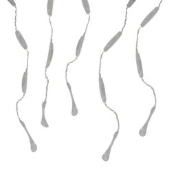 Pisca Pisca Cascata Natal Gota Orvalho Natalino 138 LED 8 Funcoes Branco Quente Bivolt - 3