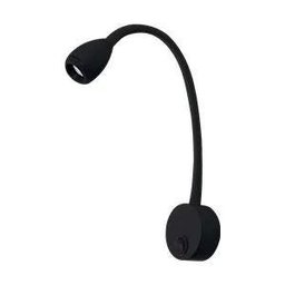 Luminária LED Cabeceira com Interruptor Preta 3W 3000K Bivolt - 1
