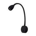 Ver imagem 1 de Luminária LED Cabeceira com Interruptor Preta 3W 3000K Bivolt