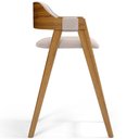 Ver imagem 6 de Banqueta Alta para Cozinha Sala de Jantar Bar Suran L02 Suede Bege - Lyam Decor