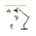 Ver imagem 2 de Luminária de Mesa Desk Deluxe Preto e Cobre E27 Gmh Trade
