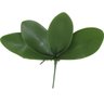 Kit Plantas artificiais 5 hastes de folhas de orquídeas - 4