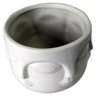 Pote rosto cerâmica branco 12x8,5cm BTC - 3