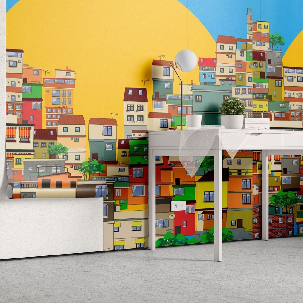 Papel de Parede - Cores da  Favela - 3