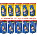 Ver imagem 4 de Kit 05 Hth Clarificante Maxfloc 900ml + 05 Algicida Manutenção 900ml