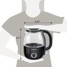 Elite Gourmet Ekt1220b Chaleira Elétrica de Vidro 1,2l Preto Led - 8