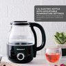 Elite Gourmet Ekt1220b Chaleira Elétrica de Vidro 1,2l Preto Led - 7
