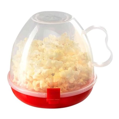 Pipoqueira com Refratário para Micro-ondas Balde Pote Pipoca