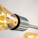 Ver imagem 7 de Lustre Pendente Sputnik Prata Gun Fio Regulável com Desviador