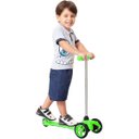 Ver imagem 2 de Patinete 2 Em 1 Infantil 3 Rodas Scooter Com Banquinho Skatenet Brinquedo Crianca Cor Verde (AD-