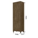 Ver imagem 3 de Multiuso 2 Portas New Iris Castanho Wood - Moval