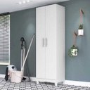 Ver imagem 2 de Armário Multiuso New Íris Lavanderia 2 Portas Branco Moval