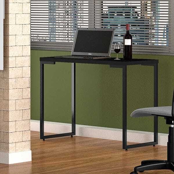 Mesa para Computador Escrivaninha Porto 120cm Preto - Fit Mobel - 3