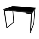 Ver imagem 1 de Mesa para Computador Escrivaninha Porto 120cm Preto - Fit Mobel