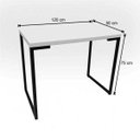 Ver imagem 4 de Mesa para Computador Escrivaninha Porto 120cm Preto - Fit Mobel