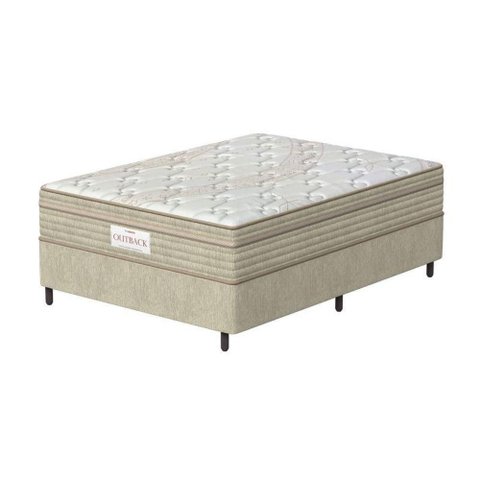 Conjunto Box Casal Mola Ensacada Prodormir Outback New Bege