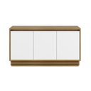 Ver imagem 2 de Aparador Buffet 3 Portas 1 Gav Cr50005 Natural/Off White