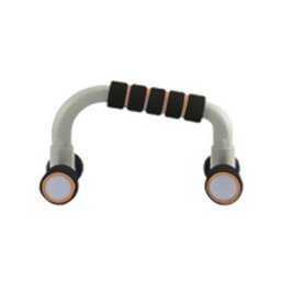 Apoio para Flexão e Musculação Braco Abdomen Triceps e Ombros Preto com abobora - 2