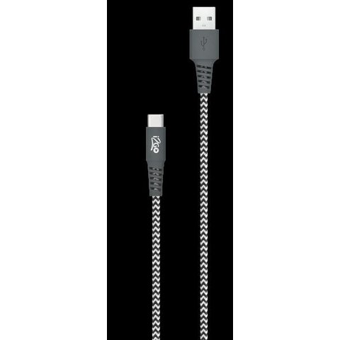 Cabo Tipo USB-C 1,5 Metros Nylon i2GO