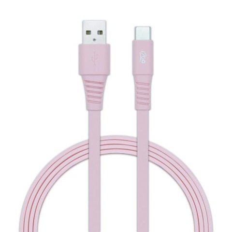 Cabo Tipo Usb-c, 1,2 Metros, Cor Rosa, I2go Basic