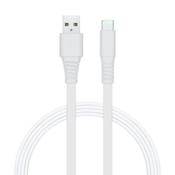 Cabo Tipo USB-C 1,2 Metros Cor Branco i2GO Basic - 1