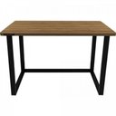 Ver imagem 1 de Mesa Office Hayonik Mho 1100 27mm Amêndola Rústica