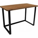 Ver imagem 4 de Mesa Office Hayonik Mho 1100 27mm Amêndola Rústica