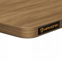 Ver imagem 3 de Mesa Office Hayonik Mho 1100 27mm Amêndola Rústica